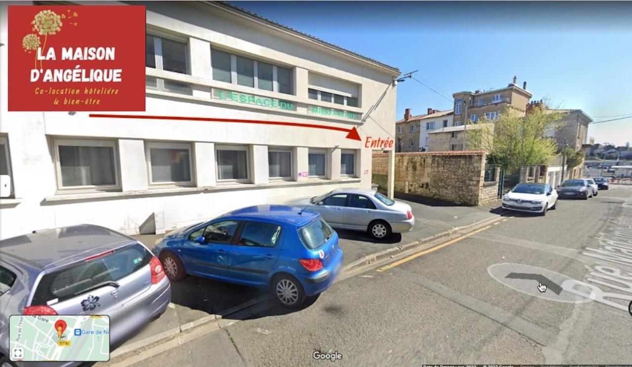 La Maison D'Angelique: Gare-Adjacent Colocation with Fiber & Netflix Niort Exterior photo